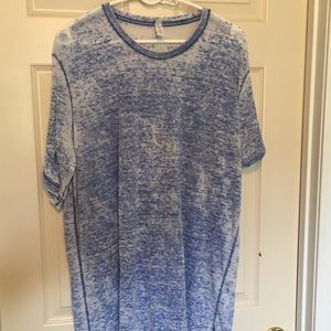 Blue Acid Wash T-Shirt